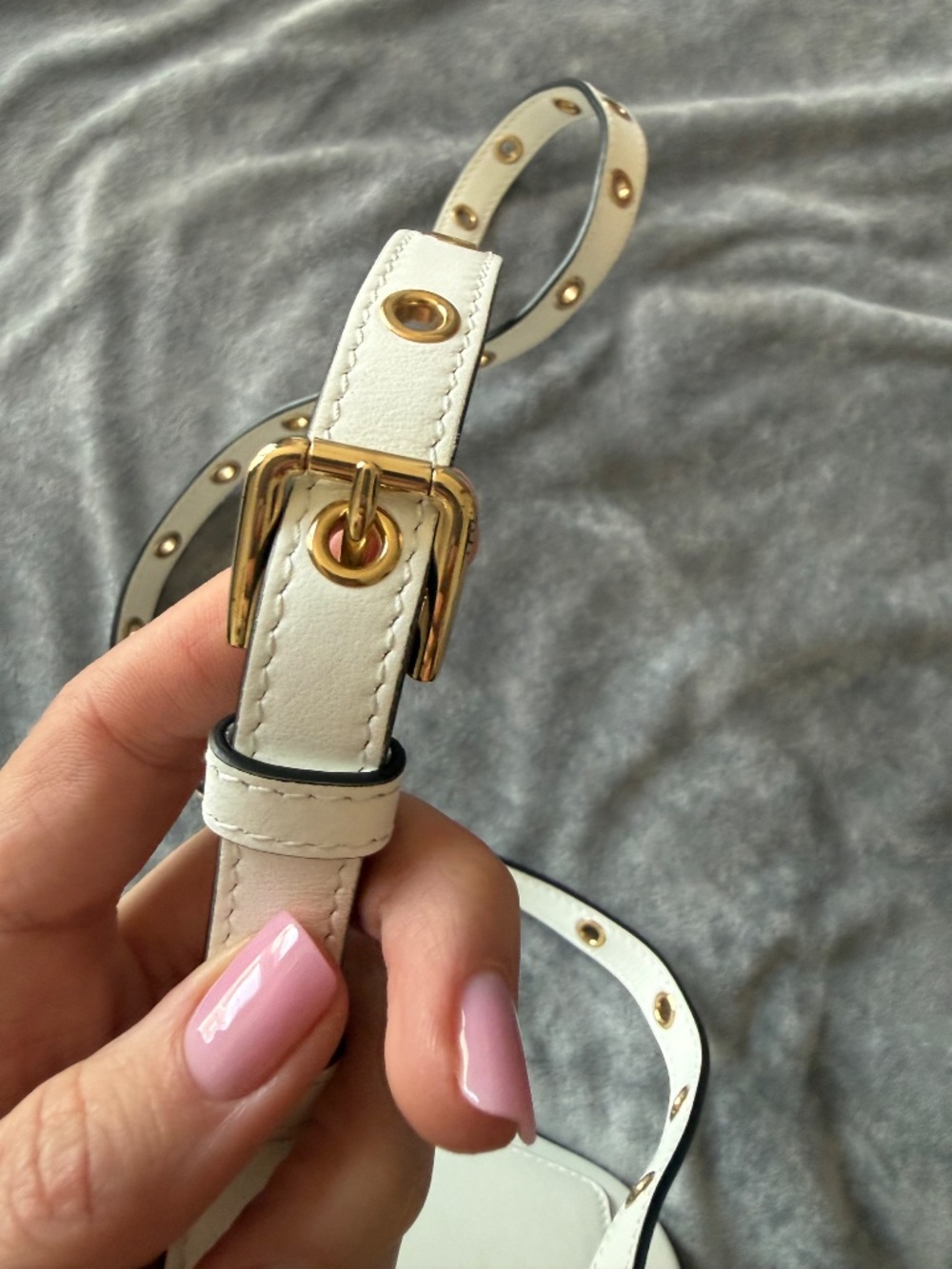 Dolce & Gabbana White Leather Crossbody Bag Small - Picture 8 of 13